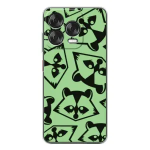 Силіконовий Чохол з Энотами на ZTE Nubia V70 Design (Мордочки Єнота)