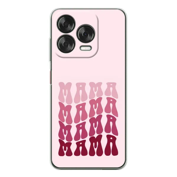 Чехол с рисунком «Надпись мама» для ZTE Nubia V70 Design Чехол с рисунком «Надпись мама» для ZTE Nubia V70 Design