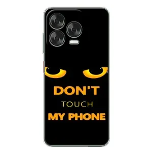 Чехол с Прикольным принтом на ZTE Nubia V70 Design (Не трогай мой телефон)