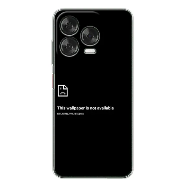 Чехол с рисунком «Ошибка» для ZTE Nubia V70 Design Чехол с рисунком «Ошибка» для ZTE Nubia V70 Design