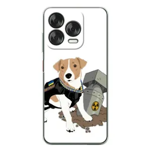 Чехол с принтом Собаки Патрон для ZTE Nubia V70 Design (Пёс Патрон с ракетой)