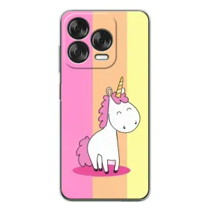 Чехол Unicorn на ZTE Nubia V70 Design (Радужный Единорог)