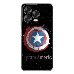 Чехол с Щитом Капитана Америки на ZTE Nubia V70 Design (Щит Капитана)