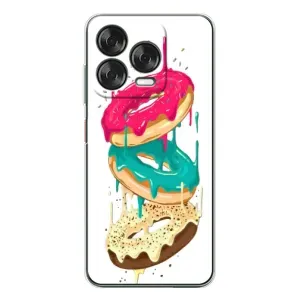 Чехол с изображением вкусной еды для ZTE Nubia V70 Design (Сочные пончики)