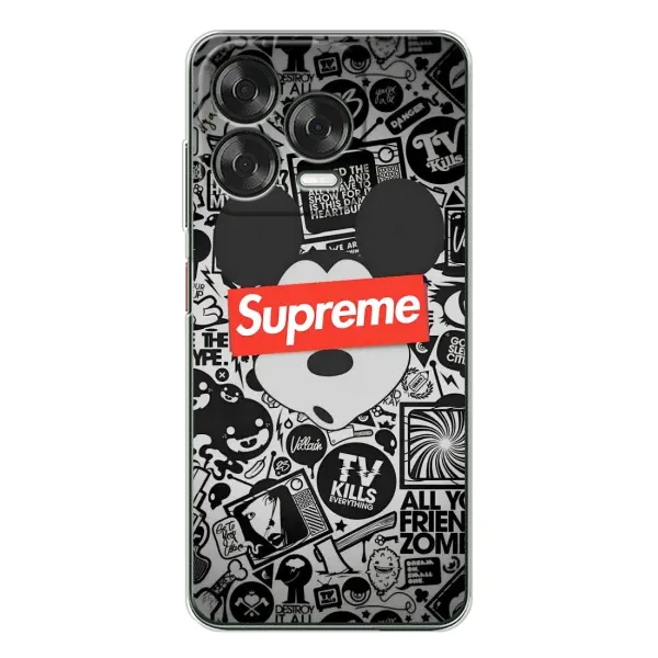 Чехол с рисунком «Supreme Маус» для ZTE Nubia V70 Design Чехол с рисунком «Supreme Маус» для ZTE Nubia V70 Design
