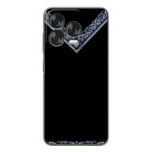 Силиконовый Чехол на ZTE Nubia V70 Design (Воротник вышиванки)