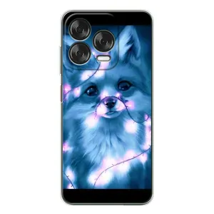 Чехол с Лисичкой для ZTE Nubia V70 Design (Яркая Лиса)
