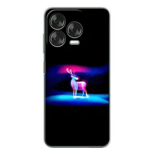Силіконовий бампер з картинкою звірів для ZTE Nubia V70 Design (Яскравий олень)