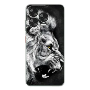 Чохол з картинкою на ZTE Nubia V70 Design (Злий Лев)
