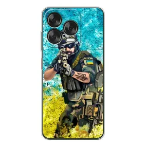 ЗСУ Чехлы (TPU) для ZTE Nubia V70 Design (ЗСУ Воин)