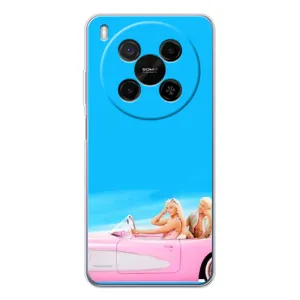 Силиконовый Чехол Барби Фильм на ZTE Nubia V70 Max (Барби и Кен)