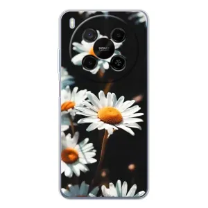 Чехол с ромашками на ZTE Nubia V70 Max (Белые ромашки)