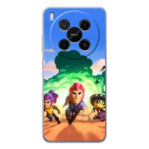Силиконовый Чехол на ZTE Nubia V70 Max с картинкой Brawl Stars (Бравел Старс)