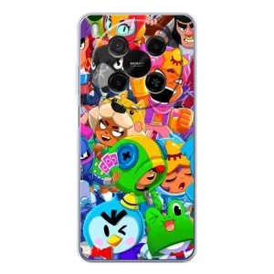 Силиконовый Чехол на ZTE Nubia V70 Max с картинкой Brawl Stars (Brawl-Stars)