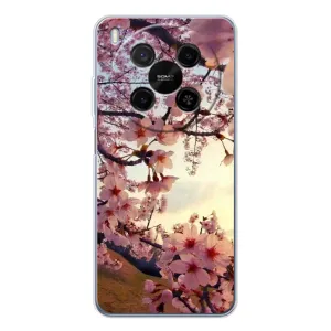 Чехол с принтом САКУРЫ на ZTE Nubia V70 Max (Цветущая сакура)
