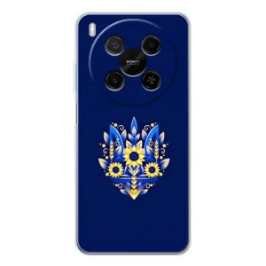 Чехол Укр Символика для ZTE Nubia V70 Max (Цветущий Герб)