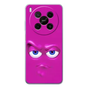 Силиконовые Чехлы (смешные стикеры) для ZTE Nubia V70 Max (Хитрая мордочка)