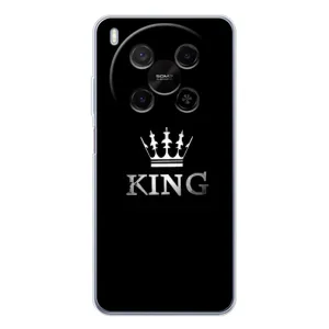 Чехол (Корона на чёрном фоне) для : Зи Тэ Нубия В70 Макс (KING)