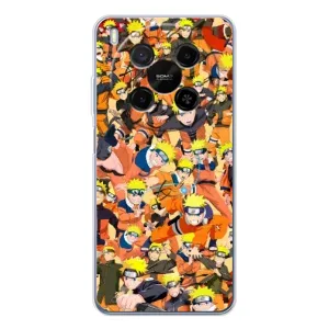 Чехлы с принтом Наруто на ZTE Nubia V70 Max (Коллаж Наруто)