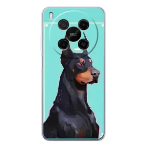 Чохол ДОБЕРМАН для ZTE Nubia V70 Max (Король доберман)
