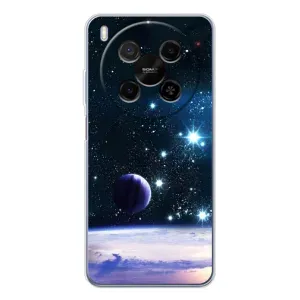 Чехол (ТПУ) с планетами на ZTE Nubia V70 Max (Космический вид)