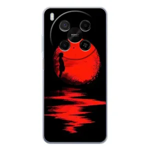 Літній Чохол на ZTE Nubia V70 Max (Червоний Захід сонця)