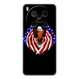 Чехол Флаг USA для ZTE Nubia V70 Max