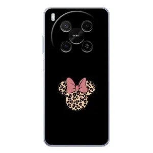 Чехол с леопардовым принтом на ZTE Nubia V70 Max (Леопардовая Минни)