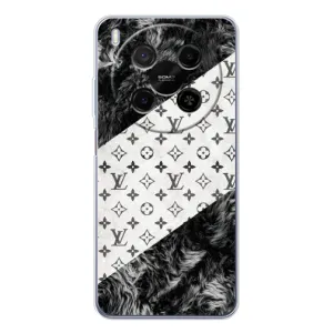 Чохол Стиль Louis Vuitton на ZTE Nubia V70 Max (LV на білому)