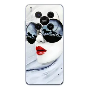 Чехол с картинкой Модные Девчонки ZTE Nubia V70 Max (Любительница коней)