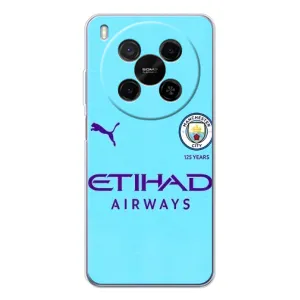 Силиконовые Чехлы принт Футбол на ZTE Nubia V70 Max (Man City)