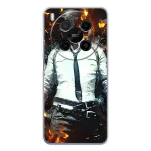 Чохол з картинкою "Герой Pubg" на ZTE Nubia V70 Max (Man Пубг)
