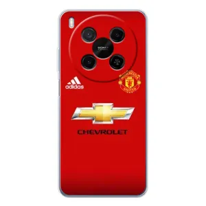 Силиконовые Чехлы принт Футбол на ZTE Nubia V70 Max (Man United)