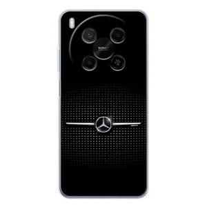 Силиконовый бампер с картинкой машины на ZTE Nubia V70 Max (Mercedes)