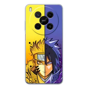 Купить Чехлы на телефон с принтом Anime для ZTE Nubia V70 Max (Naruto Vs Sasuke)