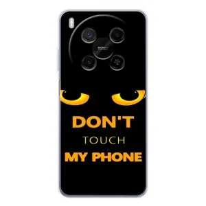 Чехол с Прикольным принтом на ZTE Nubia V70 Max (Не трогай мой телефон)