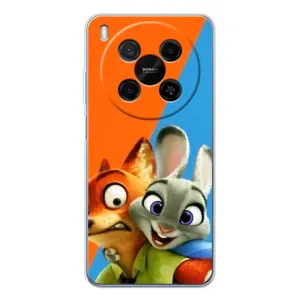 Чехлы ЗВЕРОПОЛИС для ZTE Nubia V70 Max (Ник и Хопс)