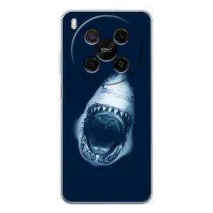 Силіконовий бампер з картинкою звірів для ZTE Nubia V70 Max (Пащу Акули)