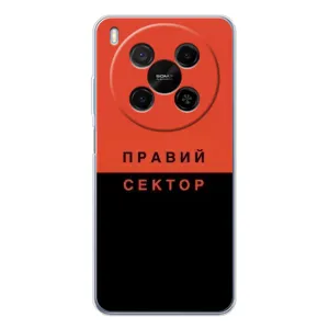 Чехлы УПА (Красно-Чёрный) на ZTE Nubia V70 Max (Правый Серктор)