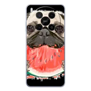 Чохол (ТПУ) Милі песики для ZTE Nubia V70 Max (Смішний Мопс)