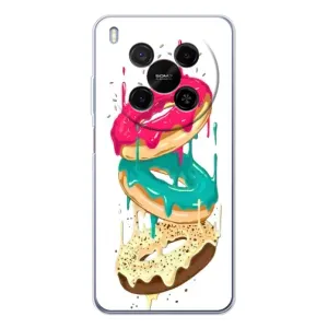 Чехол с изображением вкусной еды для ZTE Nubia V70 Max (Сочные пончики)