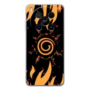 Купить Чехлы на телефон с принтом Anime для ZTE Nubia V70 Max (Солнце Наруто)