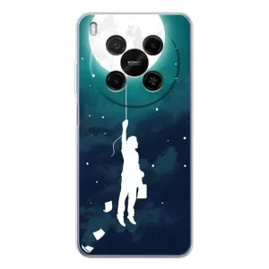 Чехол (ТПУ) с планетами на ZTE Nubia V70 Max (To The moon)