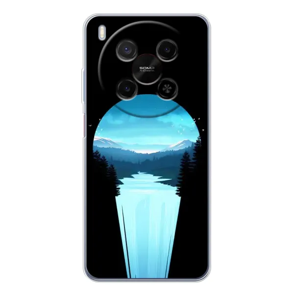 Чехол с рисунком «Синий Водопад» для ZTE Nubia V70 Max Чехол с рисунком «Синий Водопад» для ZTE Nubia V70 Max
