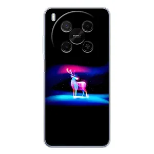 Силіконовий бампер з картинкою звірів для ZTE Nubia V70 Max (Яскравий олень)