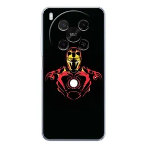 Чехол Супергерой Железный человек на ZTE Nubia V70 Max (Железный человек)