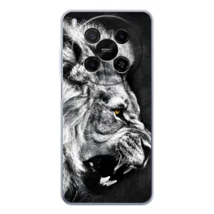 Чохол з картинкою на ZTE Nubia V70 Max (Злий Лев)
