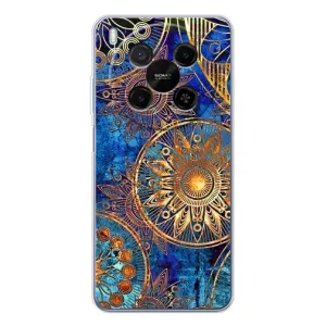 Чехлы со смыслом для ZTE Nubia V70 Max (Золотые узоры)