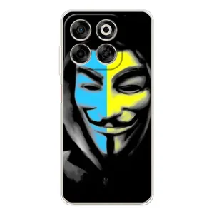 Чехол с Украинской символикой на Нубиа В70 (Анонимус патриот)
