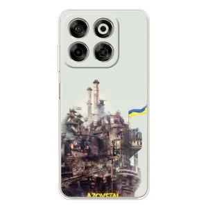 Чехлы на военную тематику для ZTE Nubia V70 (Азовсталь)